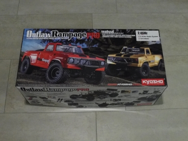 Kyosho OUTLAW RAMPAGE PRO RC EP READYSET - T2 GOLD #K34363T2